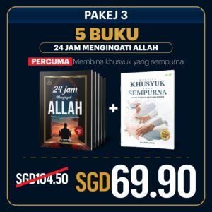5 BUKU 24 JAM MENGINGATI ALLAH + PERCUMA MEMBINA KHUSYUK SEMPURNA